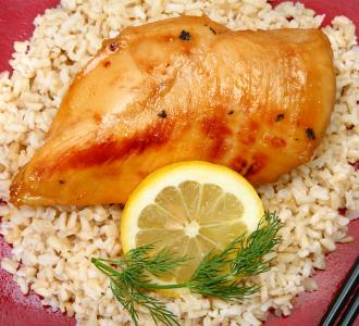 Broiled Sweet Basil Chicken